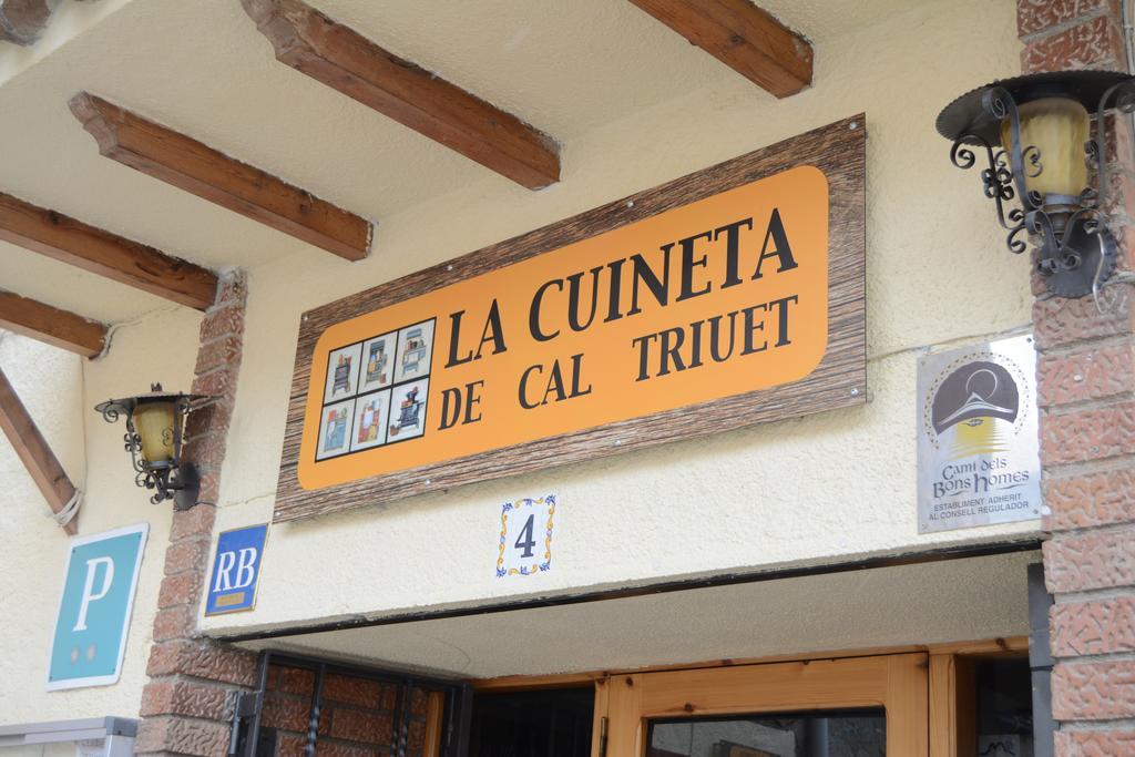 Hostal La Cuineta De Cal Triuet Gósol Exteriör bild